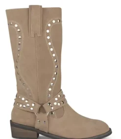 Botas Azules*Alma en Pena Comprar Bota Plana Con Tachuelas