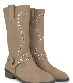 Botas Azules*Alma en Pena Comprar Bota Plana Con Tachuelas