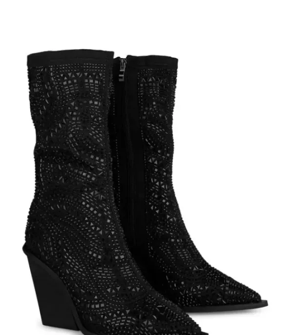 Botas Tacón*Alma en Pena Comprar Bota Recubierta De Pedreria