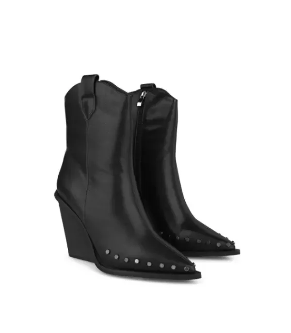 Botines Tacón*Alma en Pena Comprar Botas Vaqueras Con Tachuelas