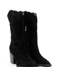 Botas Tacón*Alma en Pena Comprar Botas Vaqueras Lisas Con Tacón