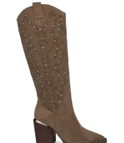Botas Tacón*Alma en Pena Comprar Bota Tacón Con Tachas Dibujo