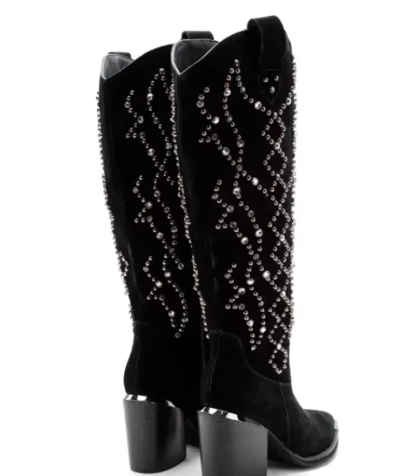 Botas Tacón*Alma en Pena Comprar Bota Tacón Dibujo Tahuelas