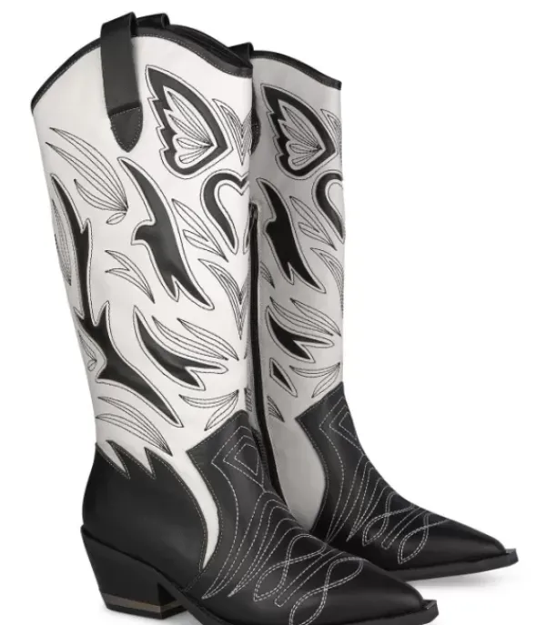 Botas Planas*Alma en Pena Comprar Bota Vaquera Con Adorno Alas