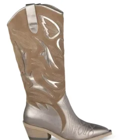 Botas Planas*Alma en Pena Comprar Bota Vaquera Con Adorno Alas