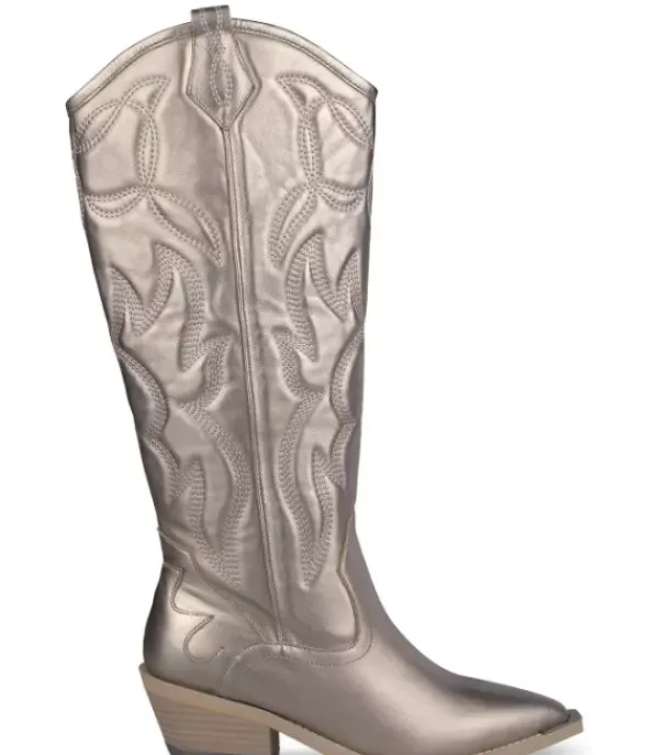 Botas Planas*Alma en Pena Comprar Bota Vaquera Con Bordado