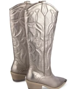 Botas Planas*Alma en Pena Comprar Bota Vaquera Con Bordado