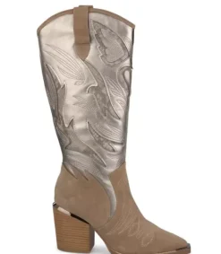 Botas Tacón*Alma en Pena Comprar Bota Vaquera Con Bordado