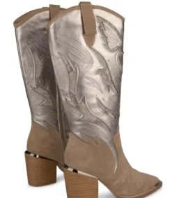 Botas Tacón*Alma en Pena Comprar Bota Vaquera Con Bordado