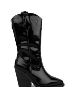 Botas Tacón*Alma en Pena Comprar Bota Vaquera De Piel