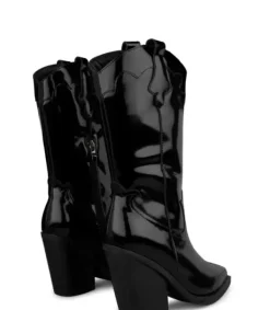 Botas Tacón*Alma en Pena Comprar Bota Vaquera De Piel