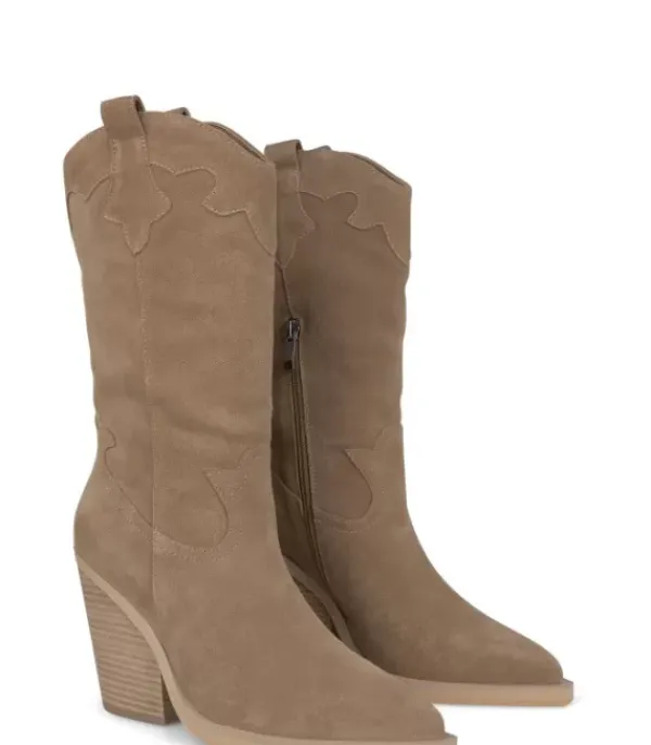 Botas Tacón*Alma en Pena Comprar Bota Vaquera De Piel