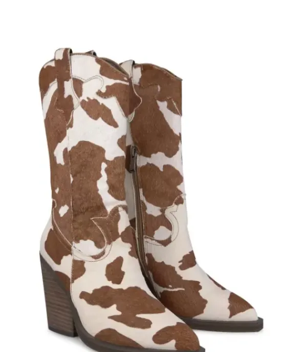 Botas Tacón*Alma en Pena Comprar Bota Vaquera De Piel