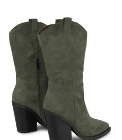 Botas Tacón*Alma en Pena Comprar Bota Vaquera De Piel