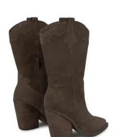 Botas Tacón*Alma en Pena Comprar Bota Vaquera De Piel