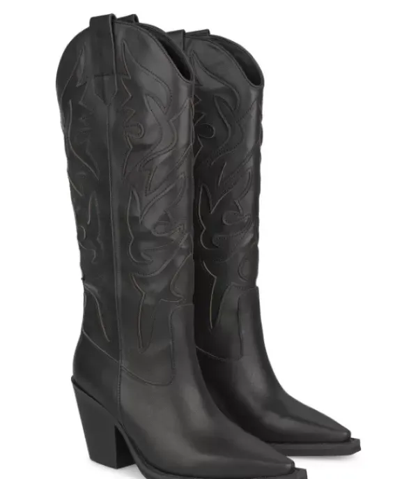 Botas Tacón*Alma en Pena Comprar Bota Vaquera Tacón Piel