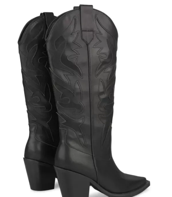 Botas Tacón*Alma en Pena Comprar Bota Vaquera Tacón Piel