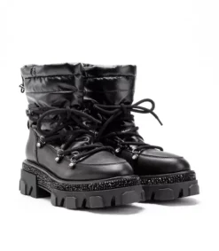 Botines Planos*Alma en Pena Comprar Botin Acolchado Con Cordones