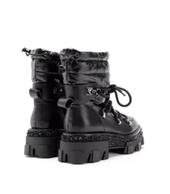 Botines Planos*Alma en Pena Comprar Botin Acolchado Con Cordones