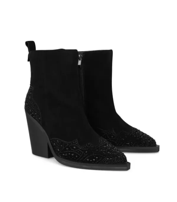 Botines Tacón*Alma en Pena Comprar Botin Adornado Con Pedreria