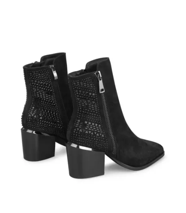 Botines Tacón*Alma en Pena Comprar Botin Adornos Cremallera Lateral