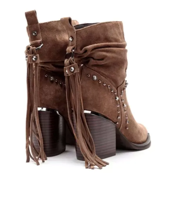 Botines Tacón*Alma en Pena Comprar Botin Con Cana Arrugada