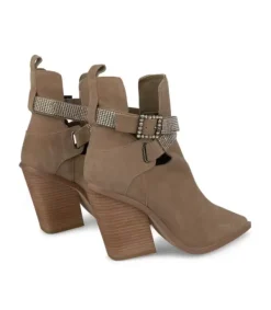 Botines Tacón*Alma en Pena Comprar Botin Con Cinturon Y Pedreria