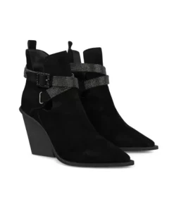Botines Tacón*Alma en Pena Comprar Botin Con Cinturon Y Pedreria