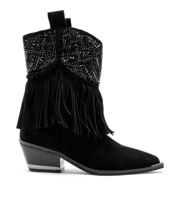 Botines Planos*Alma en Pena Comprar Botin Con Flecos