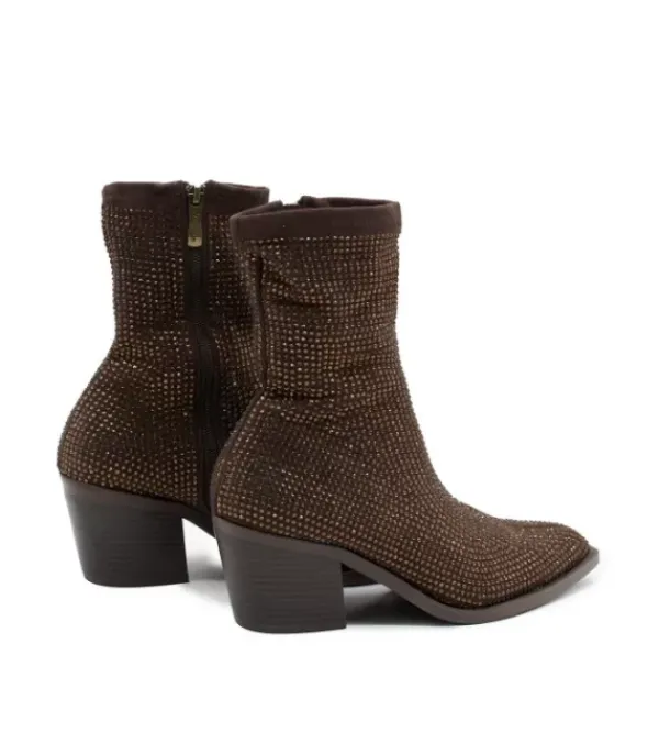 Botines Azules*Alma en Pena Comprar Botin Con Pierna Apretada