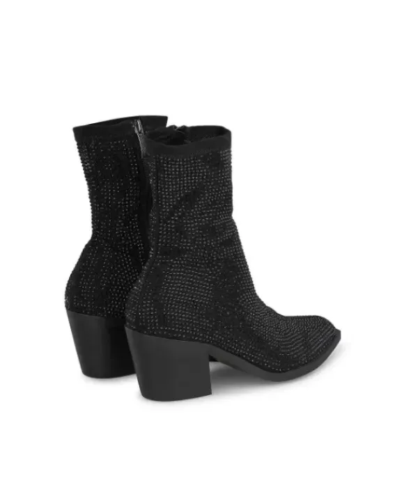 Botines Azules*Alma en Pena Comprar Botin Con Pierna Apretada