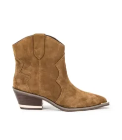 Botines Planos*Alma en Pena Comprar Botin Cowboy De Piel