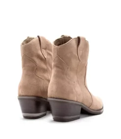 Botines Planos*Alma en Pena Comprar Botin Cowboy De Piel