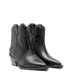 Botines Planos*Alma en Pena Comprar Botin Cowboy De Piel