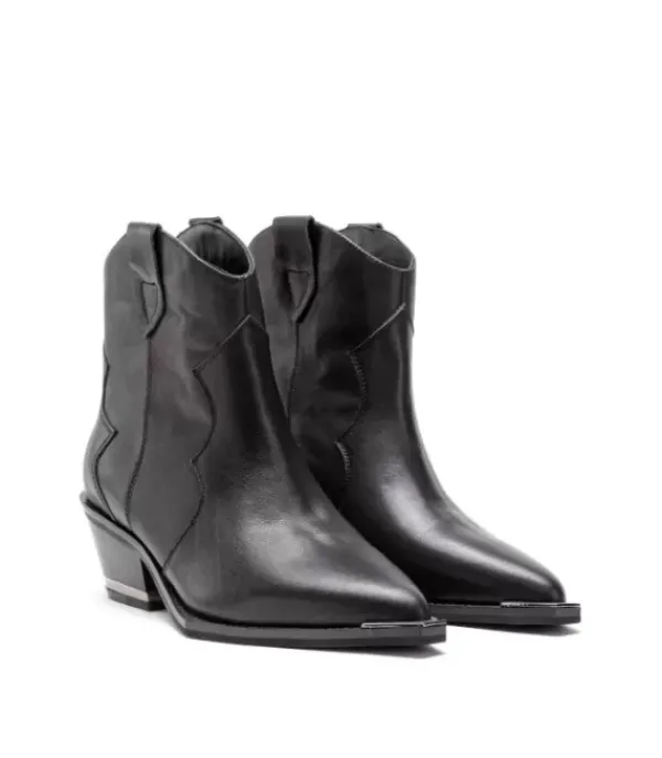 Botines Planos*Alma en Pena Comprar Botin Cowboy De Piel