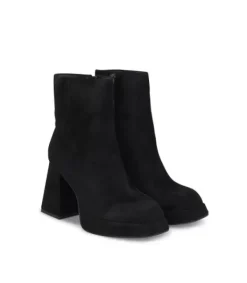 Botines Tacón*Alma en Pena Comprar Botin De Piel Con Punta Cuadrada