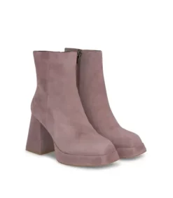 Botines Tacón*Alma en Pena Comprar Botin De Piel Con Punta Cuadrada
