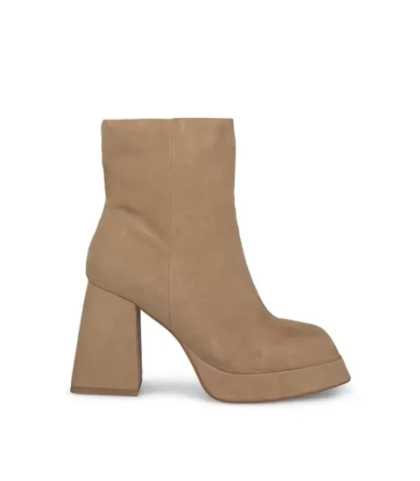 Botines Tacón*Alma en Pena Comprar Botin De Piel Con Punta Cuadrada