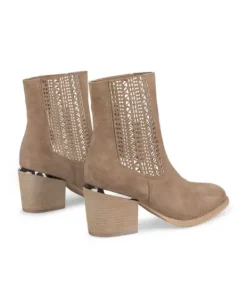Botines Tacón*Alma en Pena Comprar Botin Elastico Con Pedreria