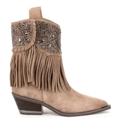 Botines Planos*Alma en Pena Comprar Botines Con Flecos