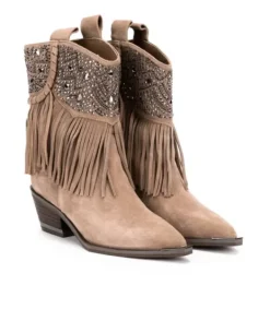 Botines Planos*Alma en Pena Comprar Botines Con Flecos