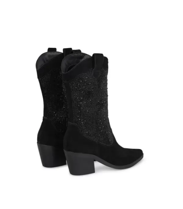 Botines Azules*Alma en Pena Comprar Botines Cowboy Detalles