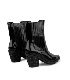 Botines Tacón*Alma en Pena Comprar Botines Cubiertos De Pedreria