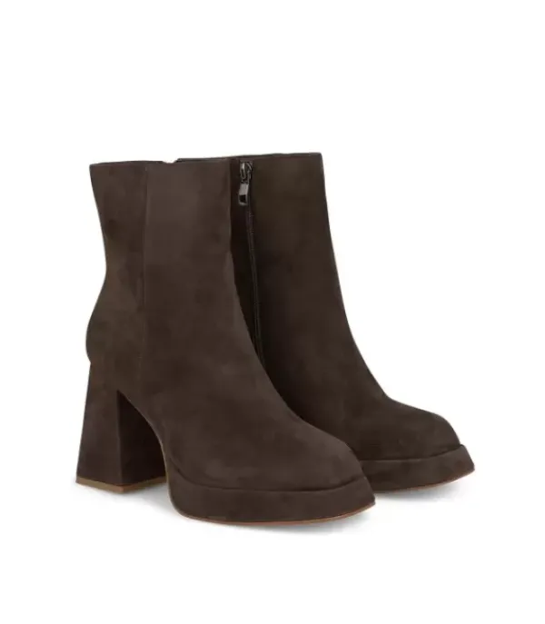 Botines Tacón*Alma en Pena Comprar Botin Piel Punta Cuadrada
