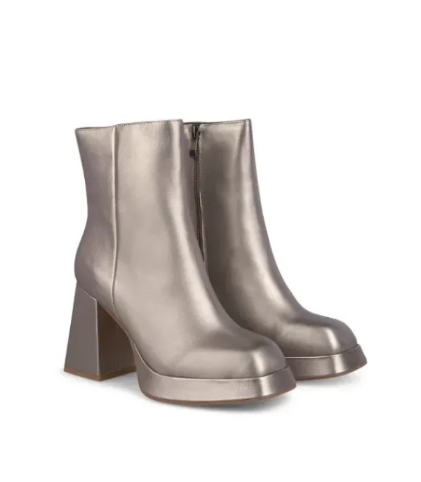 Botines Tacón*Alma en Pena Comprar Botin Piel Punta Cuadrada