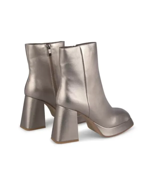 Botines Tacón*Alma en Pena Comprar Botin Piel Punta Cuadrada