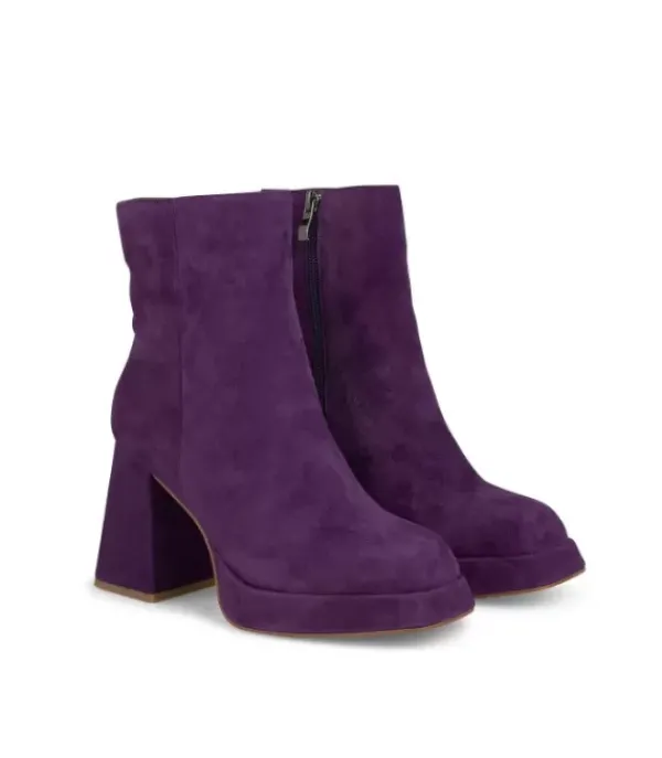 Botines Tacón*Alma en Pena Comprar Botin Piel Punta Cuadrada
