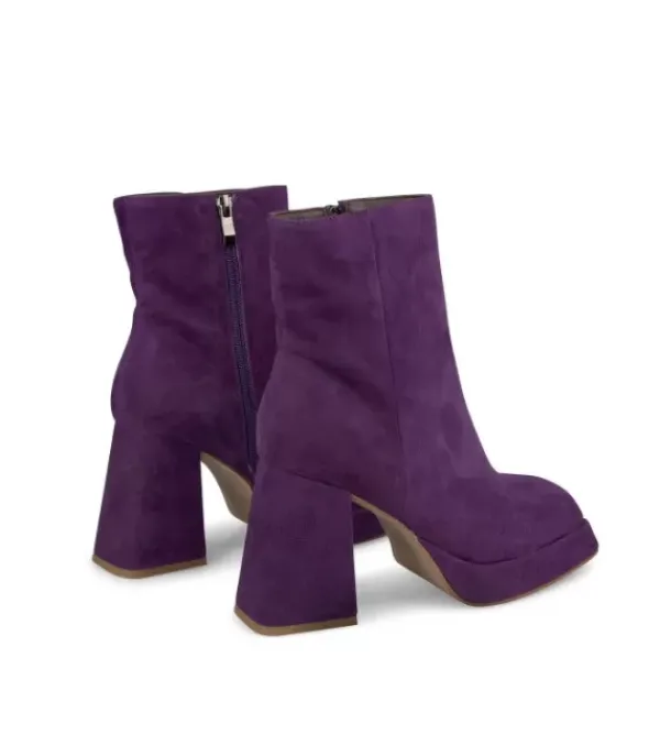 Botines Tacón*Alma en Pena Comprar Botin Piel Punta Cuadrada