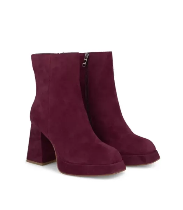 Botines Tacón*Alma en Pena Comprar Botin Piel Punta Cuadrada