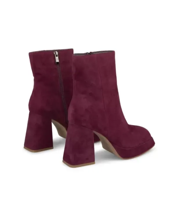 Botines Tacón*Alma en Pena Comprar Botin Piel Punta Cuadrada